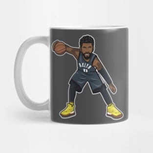 Kyrie Irving Cartoon Style BKLN Mug